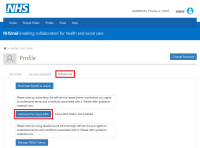 Select the 'Self-Service' tab and then 'Self-enroll for Azure MFA'