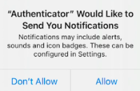 Notifications access.